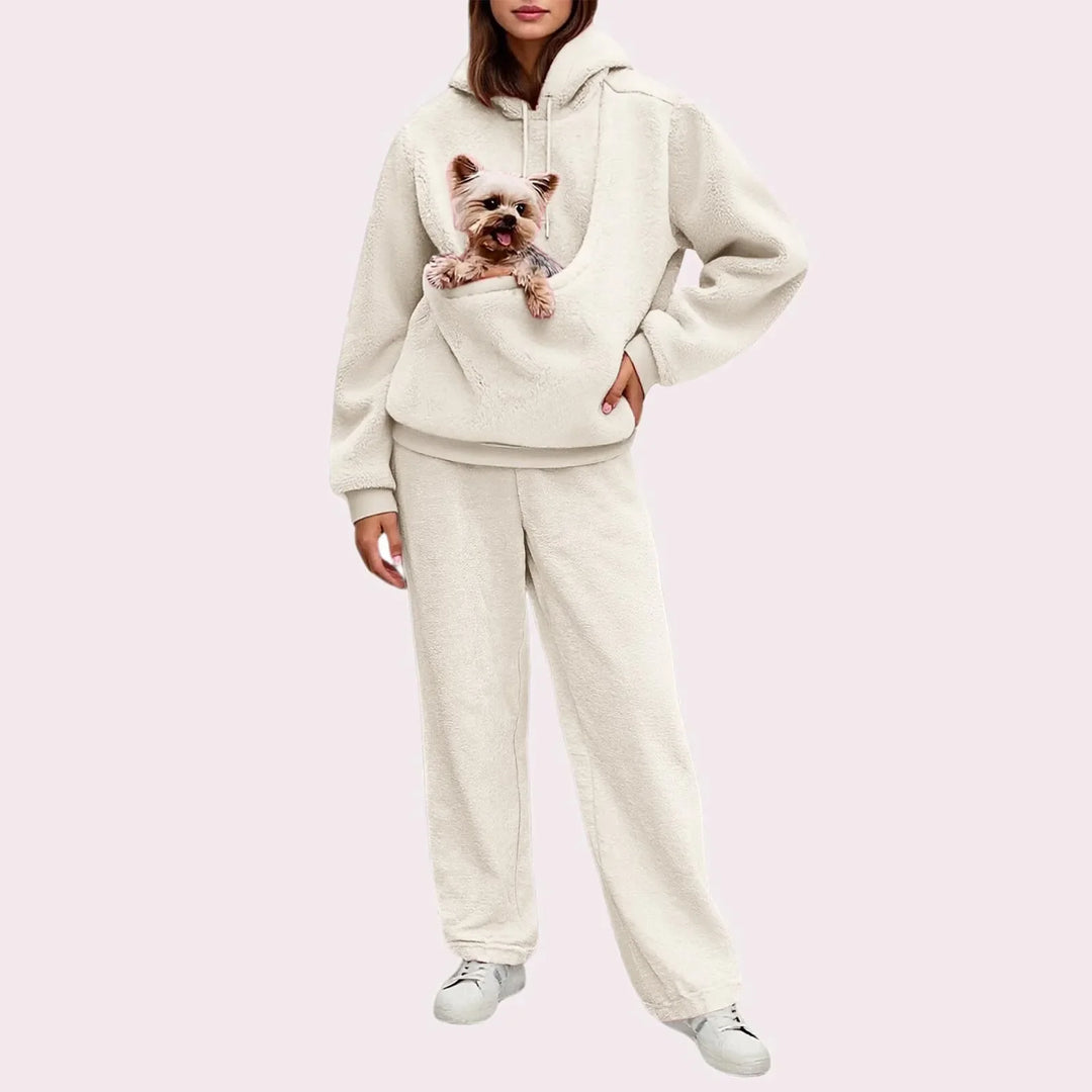 Ophira Pet Pocket Hoodie Set