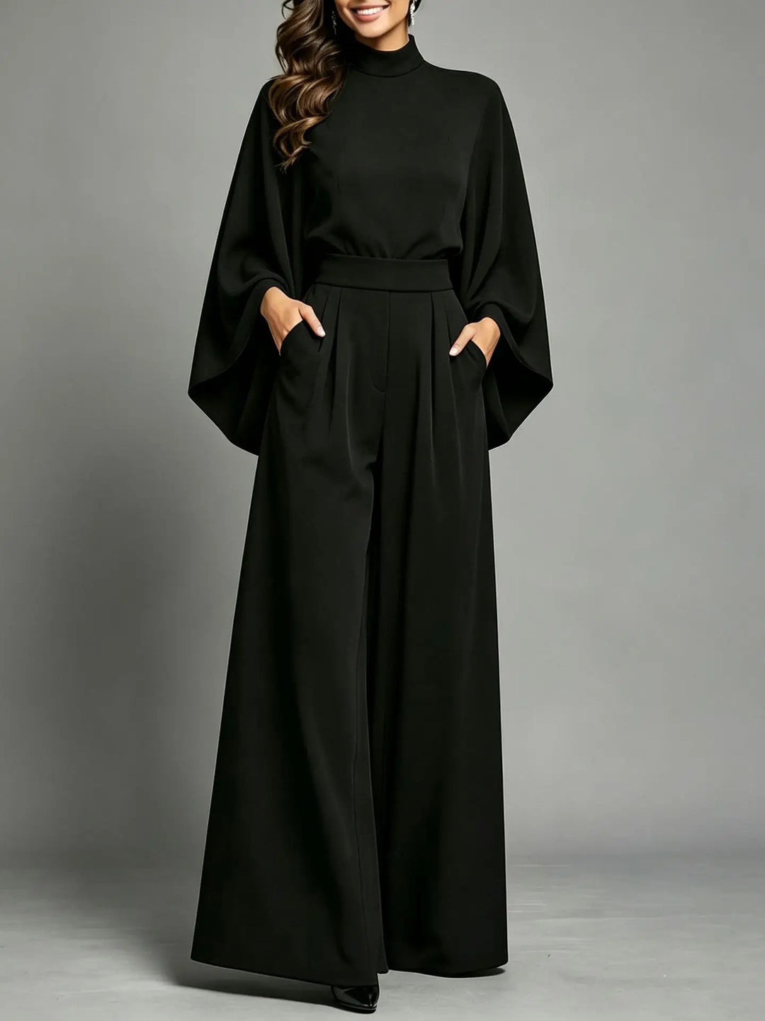 Amoret Formal Cape Sleeve Set