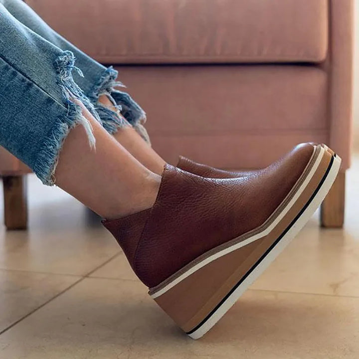 Odetta Orthopedic Wedge Boot