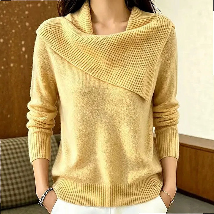 Josephine Foldover Collar Sweater