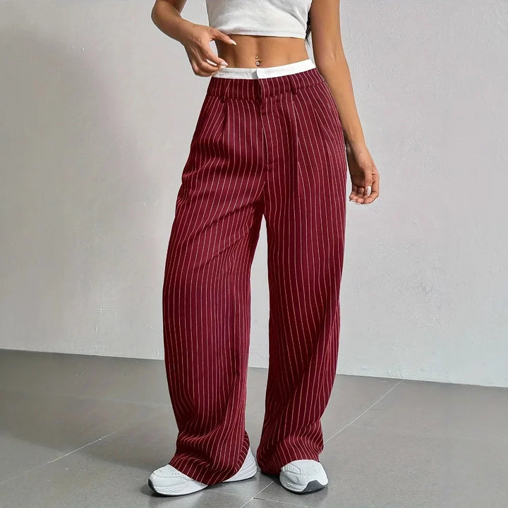 Sutton Classic Striped Pants