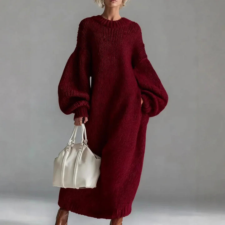 Astrid Chunky Knit Sweater Dress