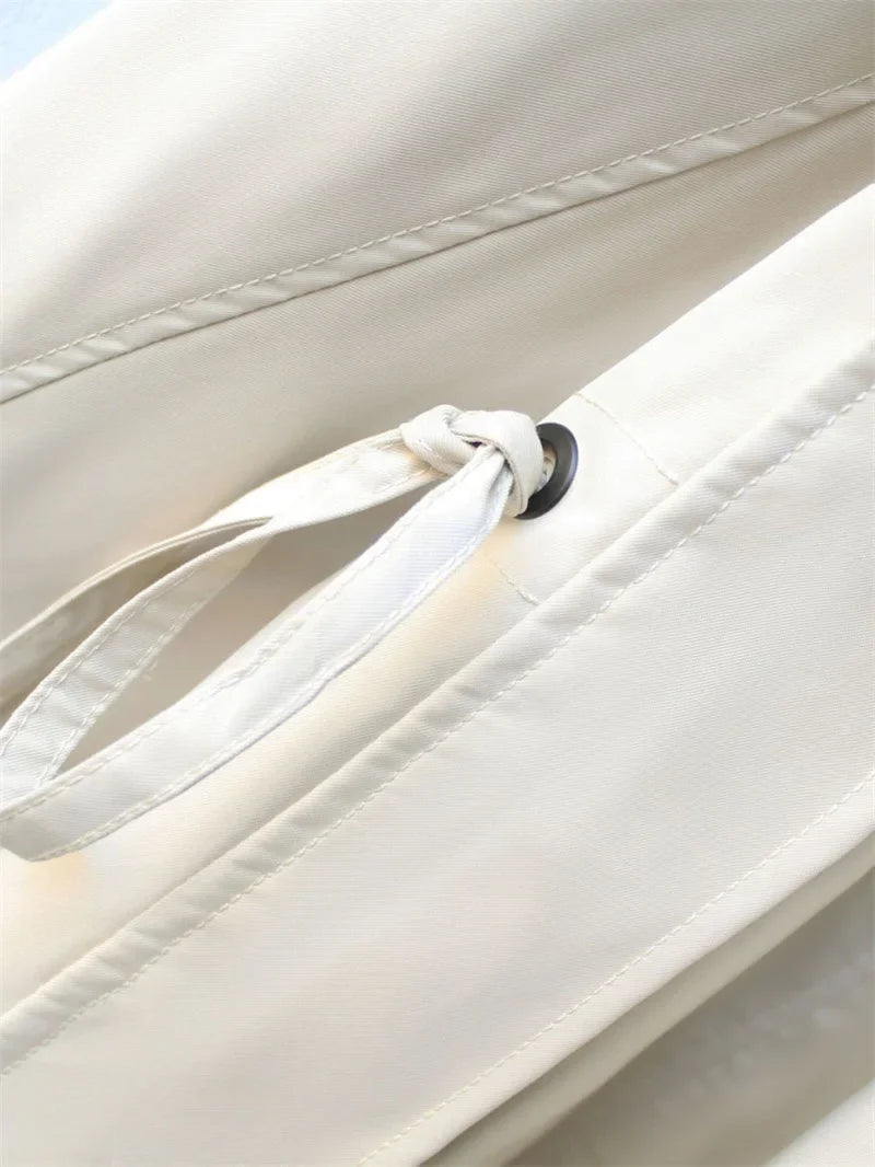 Winona Contrast Collar Trench
