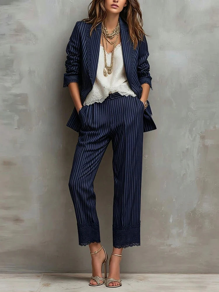 Corina Wide Leg Pantsuit