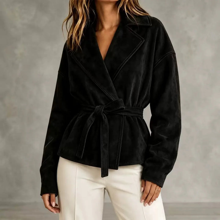Dahlia Lapel Wrap Jacket