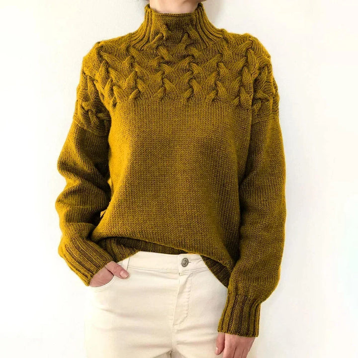 Wren Cable Knit Turtleneck