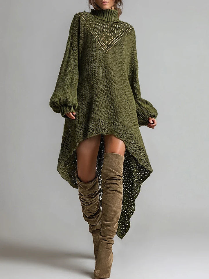 Solace Openwork Sweater Dress