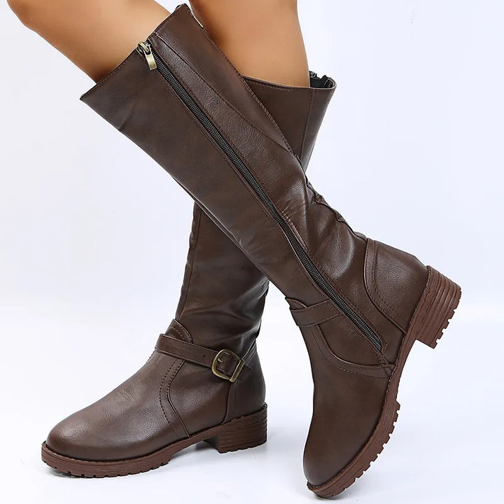 Rosaline Side Zip Riding Boots