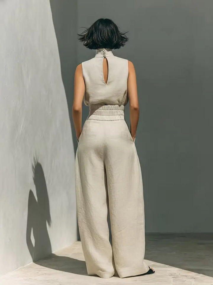 Elenor High Waist Jumpsuit