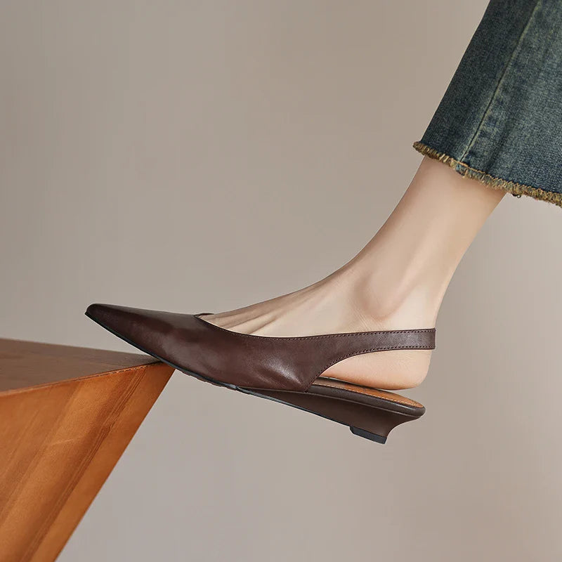 Amelia Leather Pumps