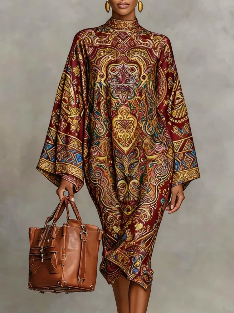 Maribeth Batwing Sleeve Kaftan