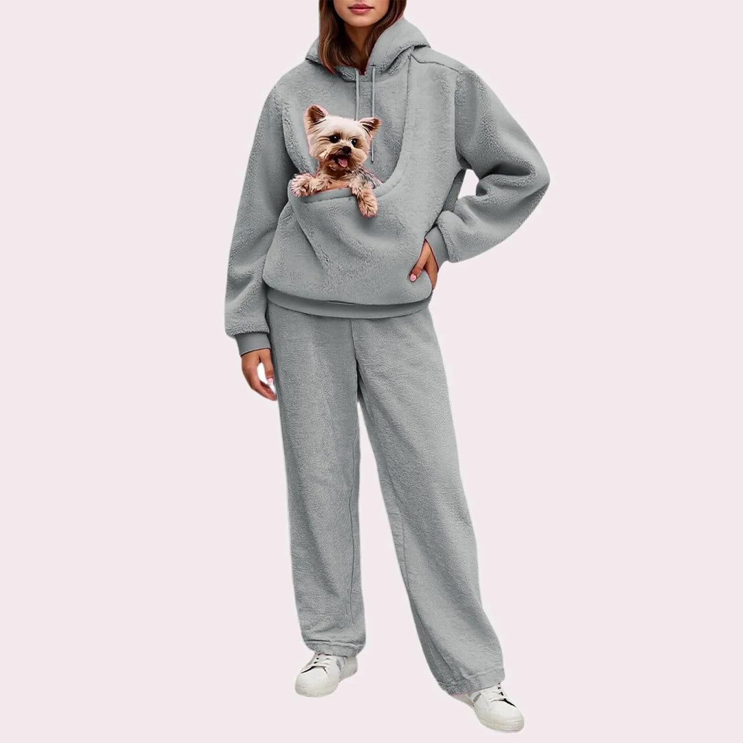 Ophira Pet Pocket Hoodie Set