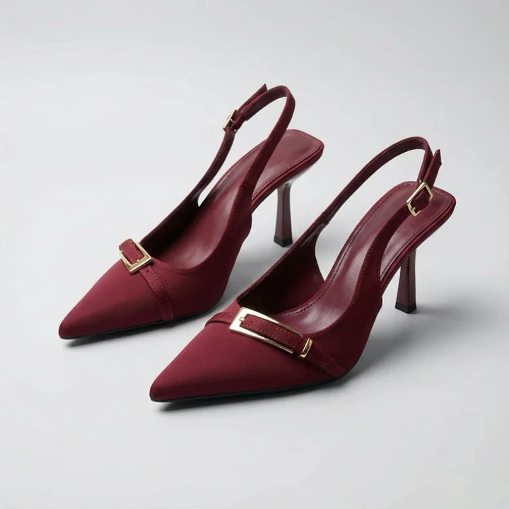 Avenelle Pointed Slingback Heels