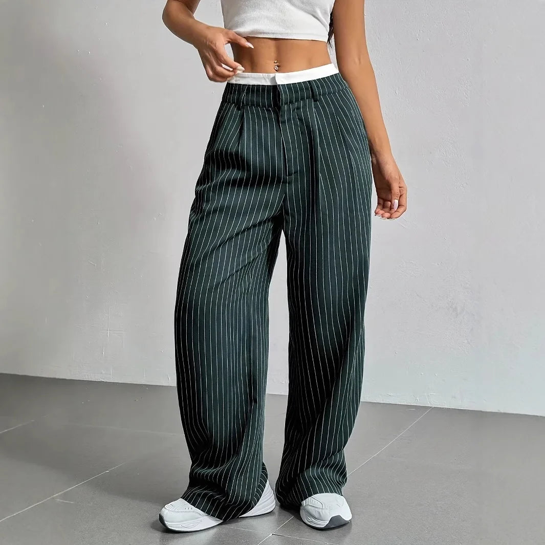 Sutton Classic Striped Pants