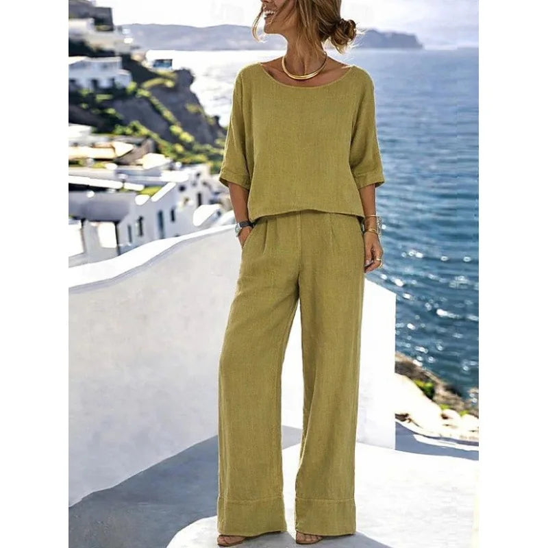 Velina Summer Vacay Co-Ord Set