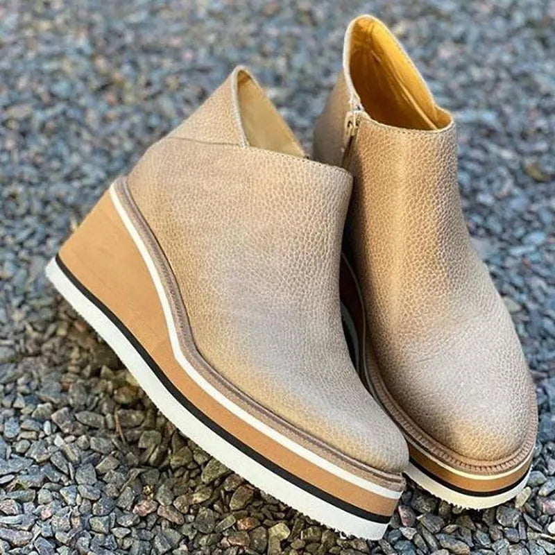 Odetta Orthopedic Wedge Boot