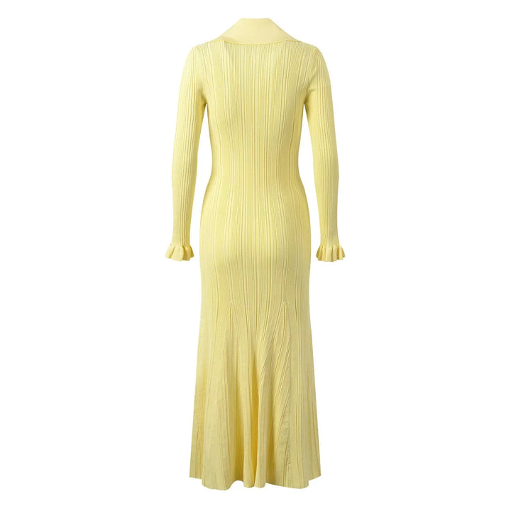 Monroe Ribbed Knit Maxi Dress