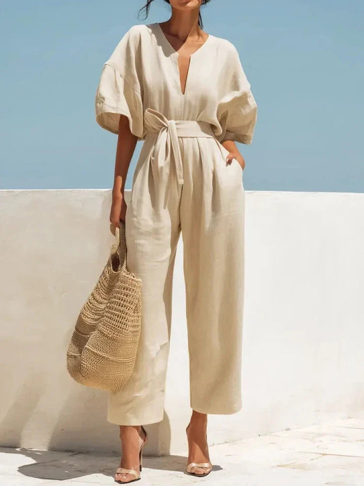 Joanna Summer Linen Jumpsuit