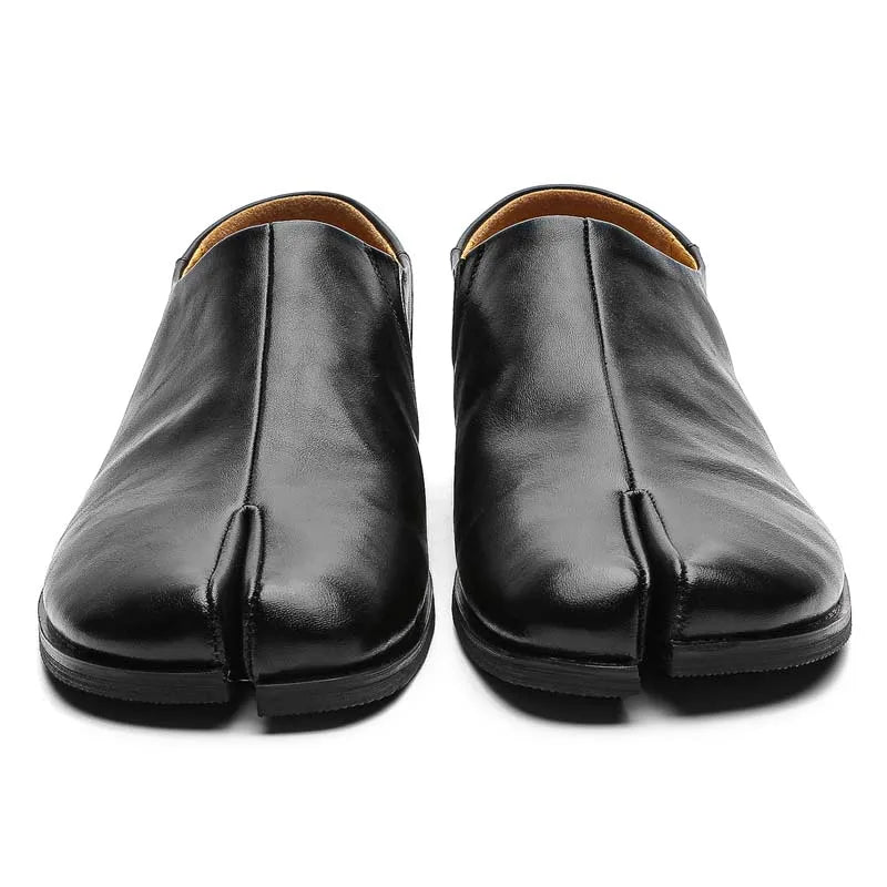 Callum Leather Tabi Loafers