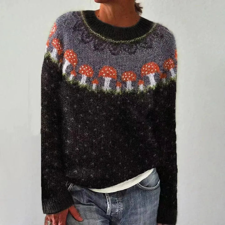 Wilhelmina Crew Neck Sweater