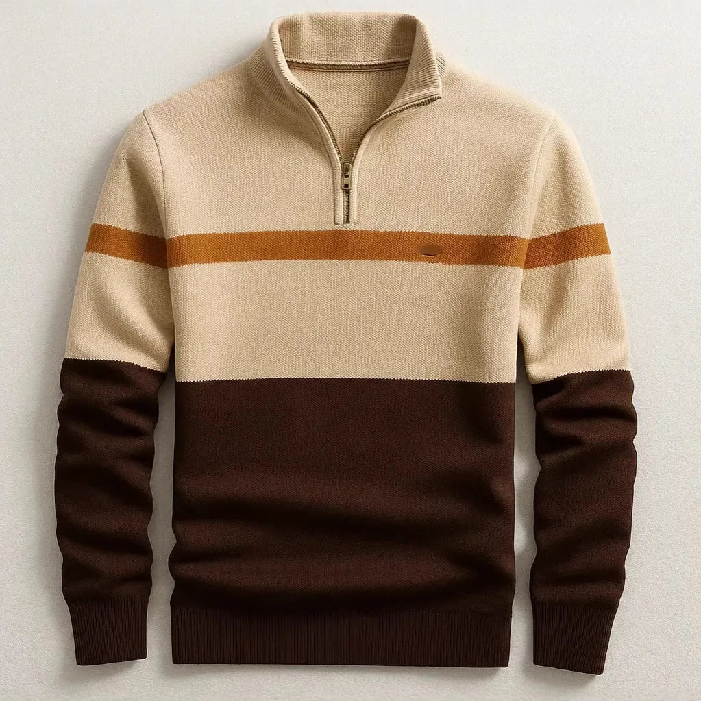 Declan Quarter Zip Sweater