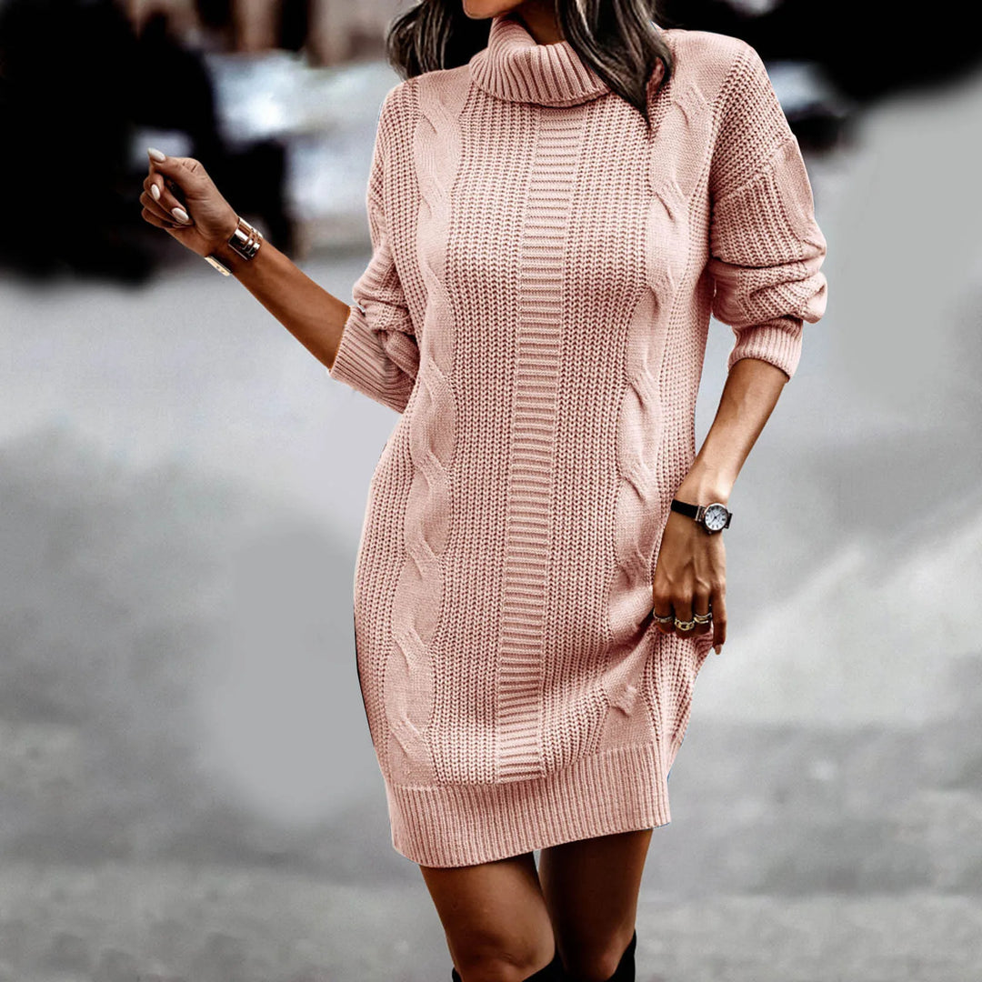 Marisel Turtleneck Sweater Dress