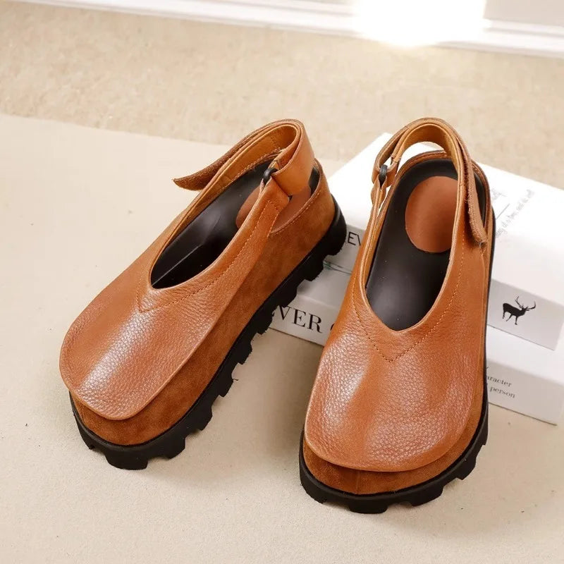 Bianca Comfortable Wide Toe Sandals