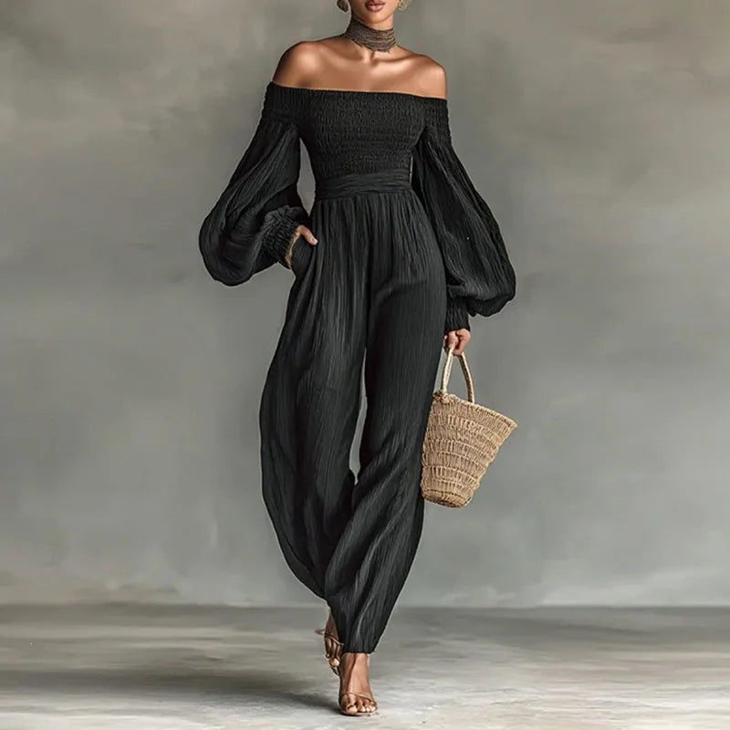 Yara Off Shoulder Jumpsuit