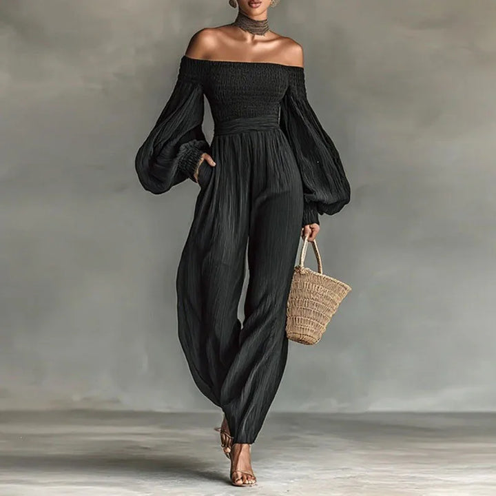 Yara Off Shoulder Jumpsuit