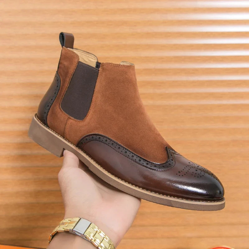 Barclay Wingtip Chelsea Boot