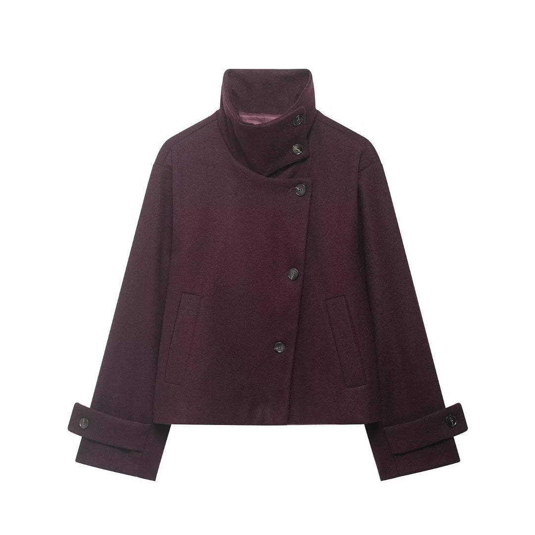 Ophelia Funnel Collar Jacket