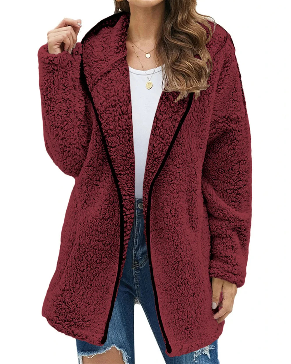 Elenor Sherpa Hooded Jacket