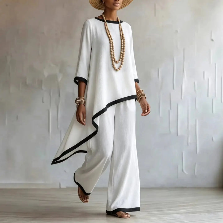 Catelyn Asymmetrical Two-Piece Set