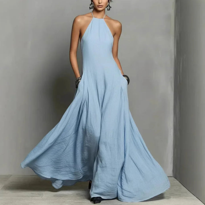 Juliana Flowy Sleeveless Party Dress