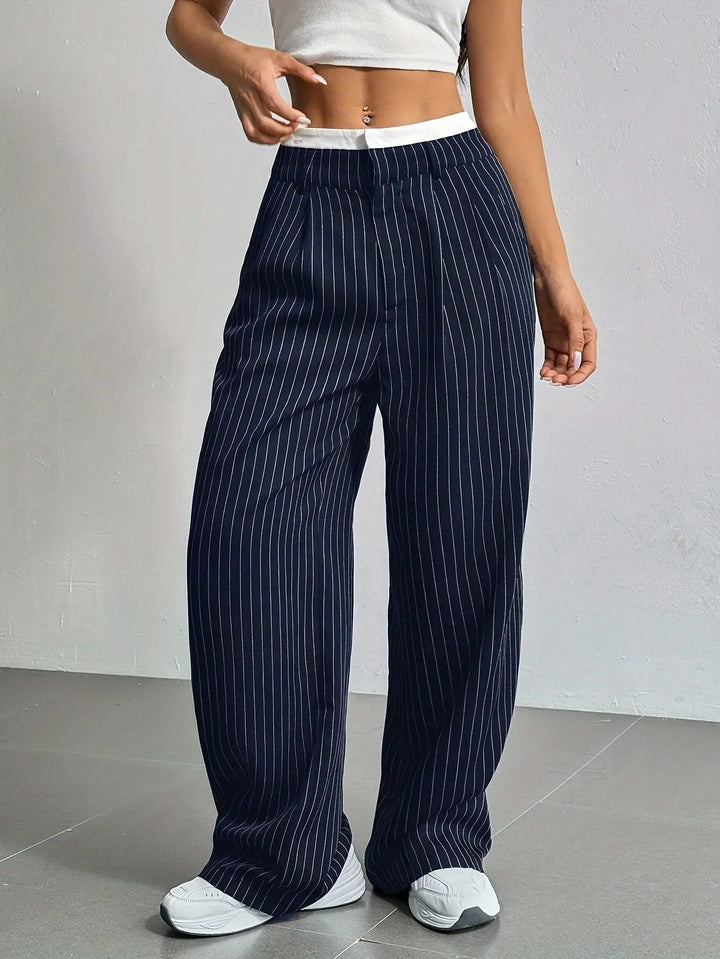 Sutton Classic Striped Pants