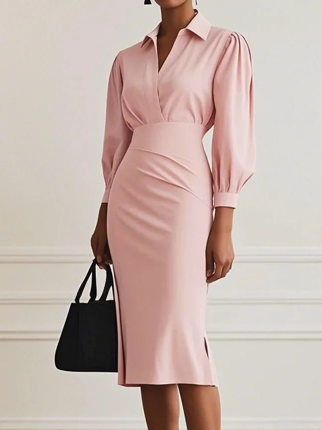 Evaniah Semi Formal Midi Dress