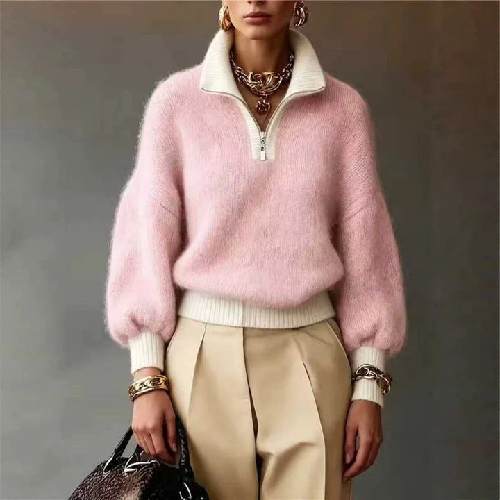 Alina Soft Brushed Knit Sweater