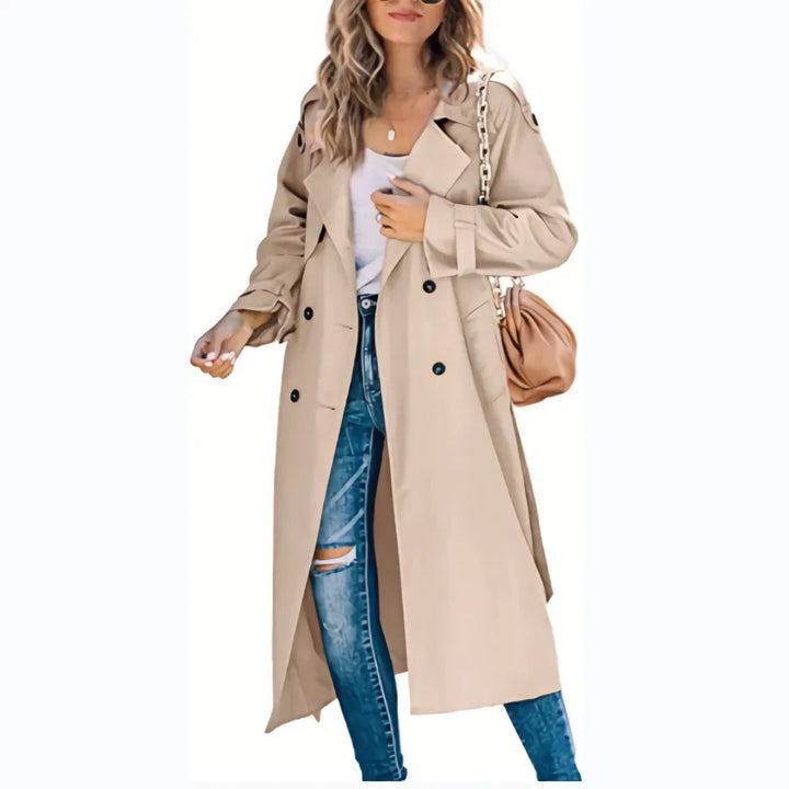 Juniper Double Breasted Trench Coat
