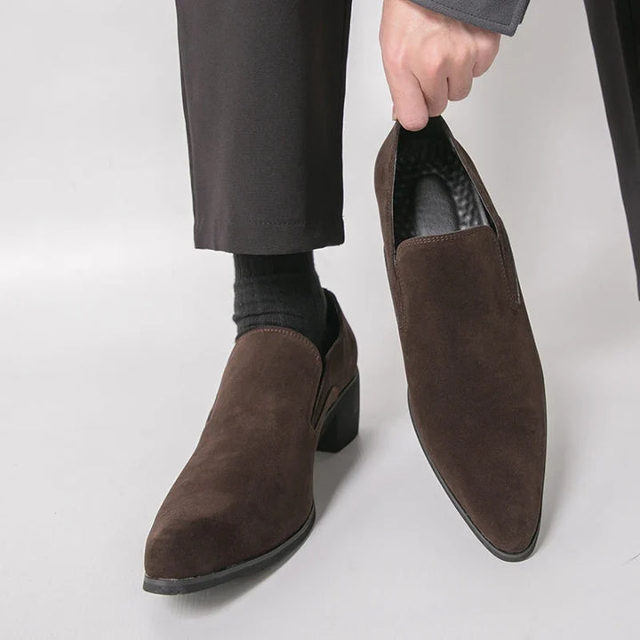 Duncan Suede Dress Loafers