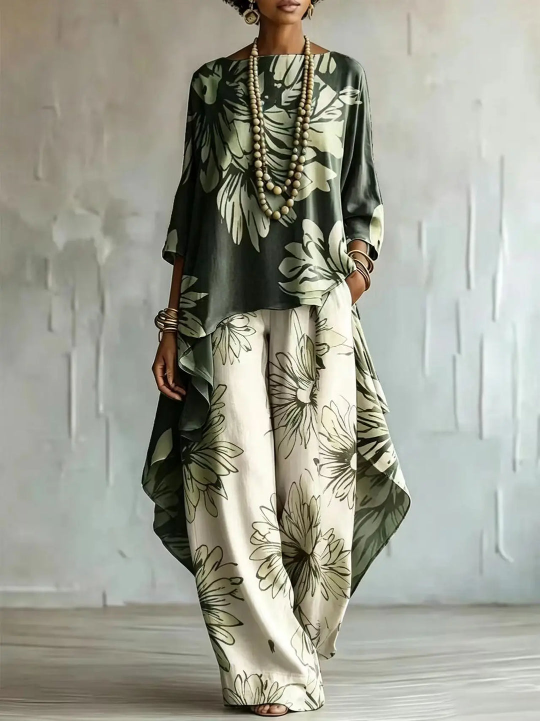 Seraphine Asymmetric Hem Set