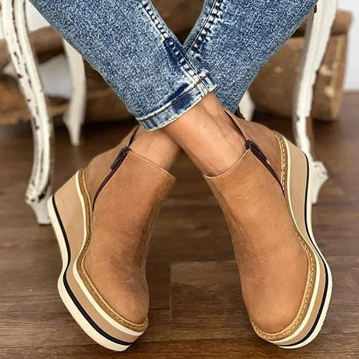 Odetta Orthopedic Wedge Boot
