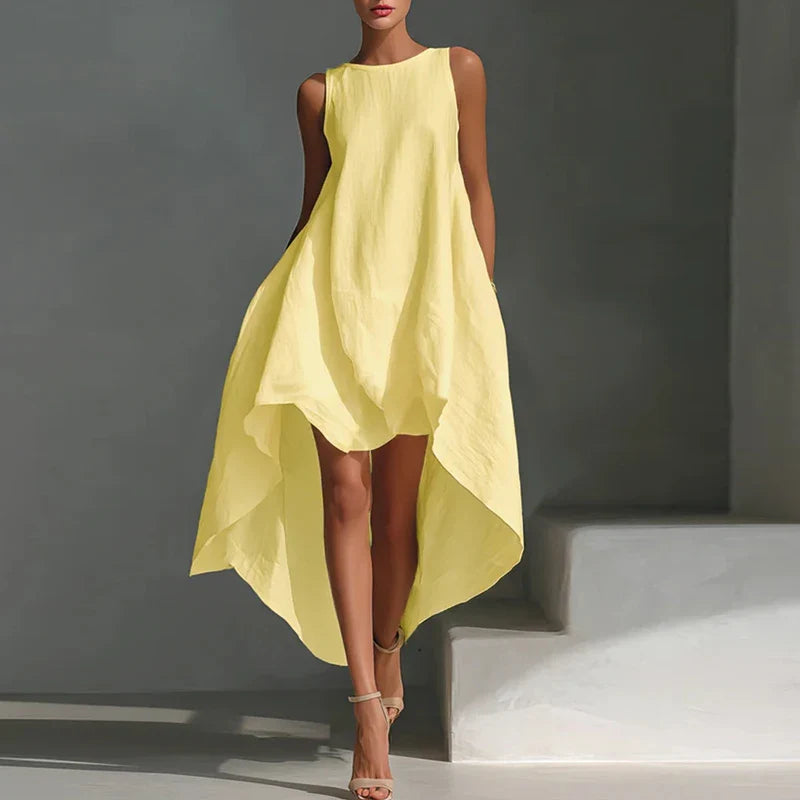 Brielle Flowy High Low Maxi Dress