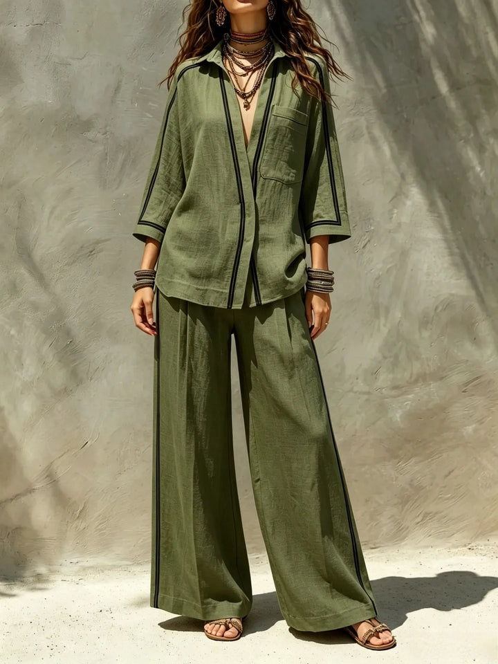 Elaina Casual Relaxed Co-Ord Set