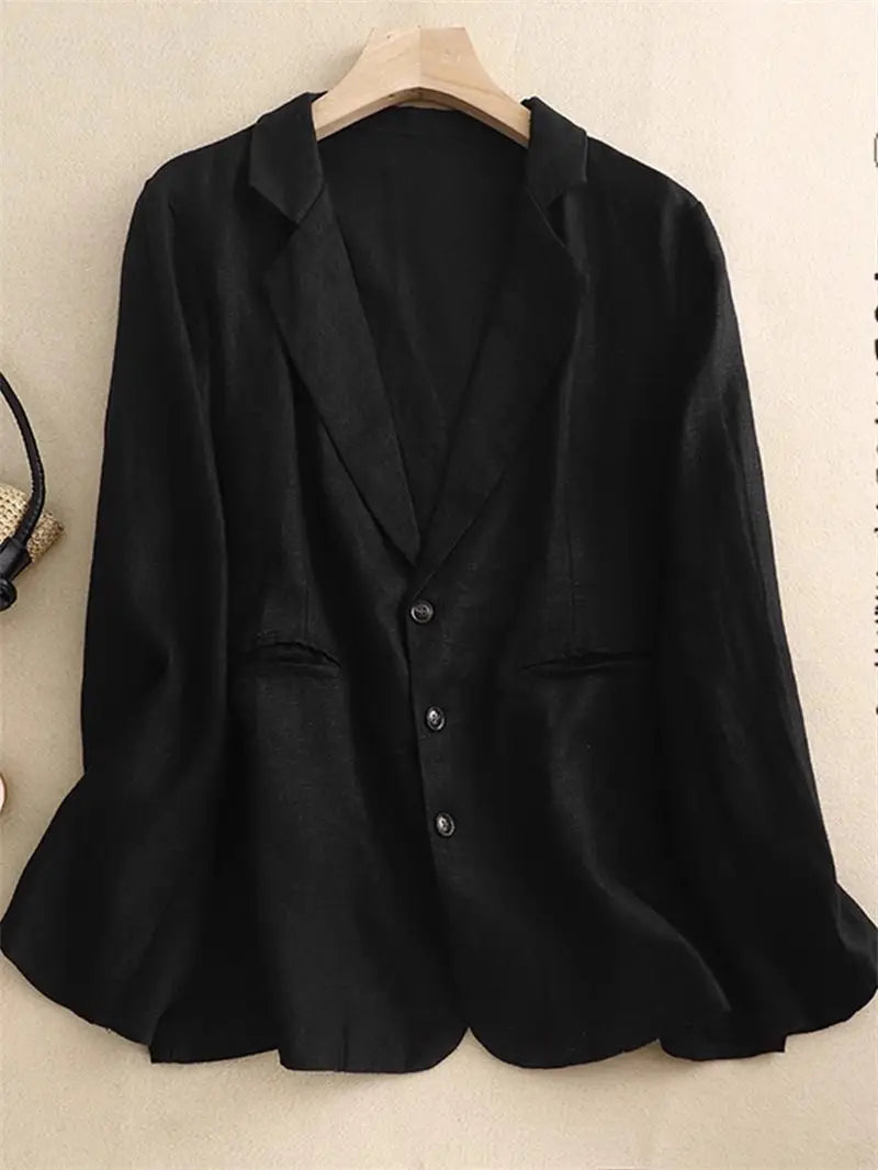 Yvaine Linen Blend Blazer