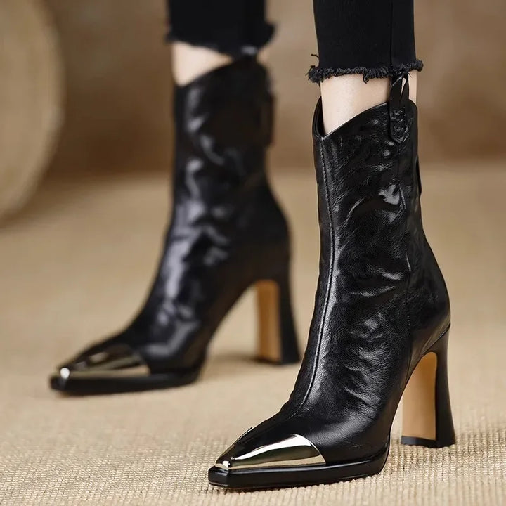 Laurel Leather Ankle Boots