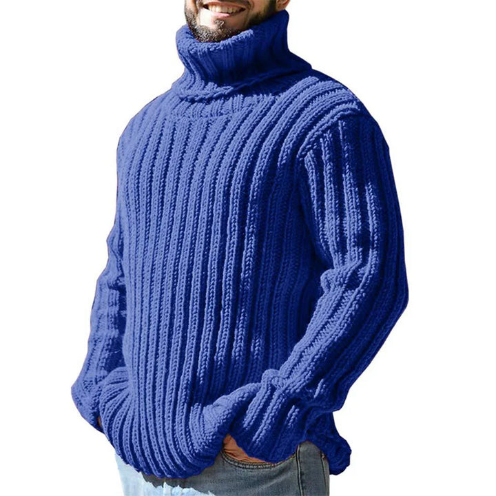 Desmond Ribbed Turtleneck Sweater