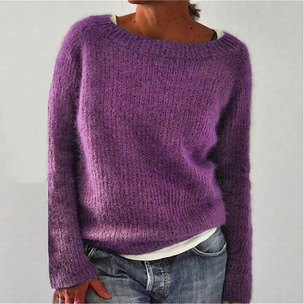 Genevra Boat Neck Sweater