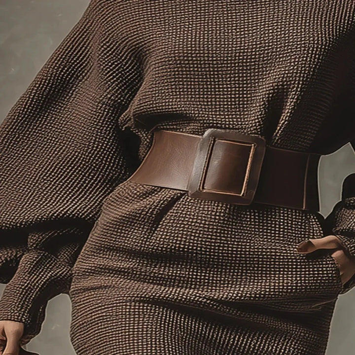Ameera Knit Sweater Dress