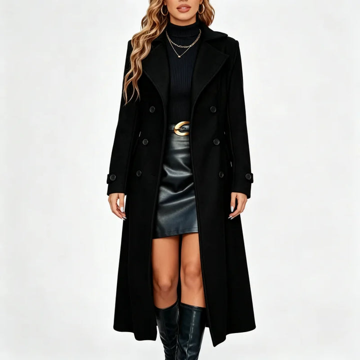 Beatrix Double Breasted Wool Coat