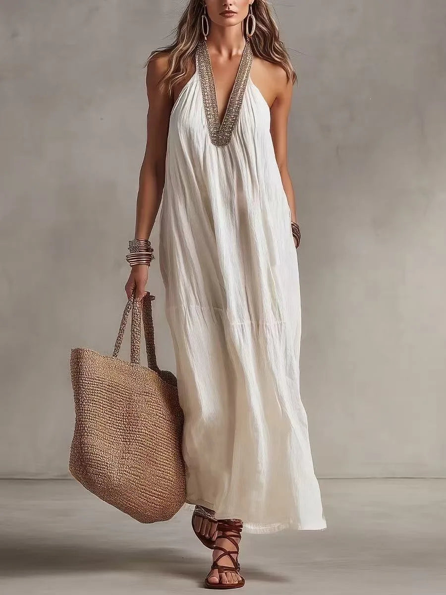 Bethany Boho Loose Maxi Dress